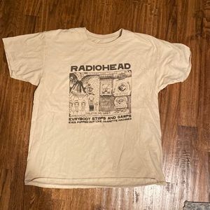 XL Official Radiohead Merch Tee